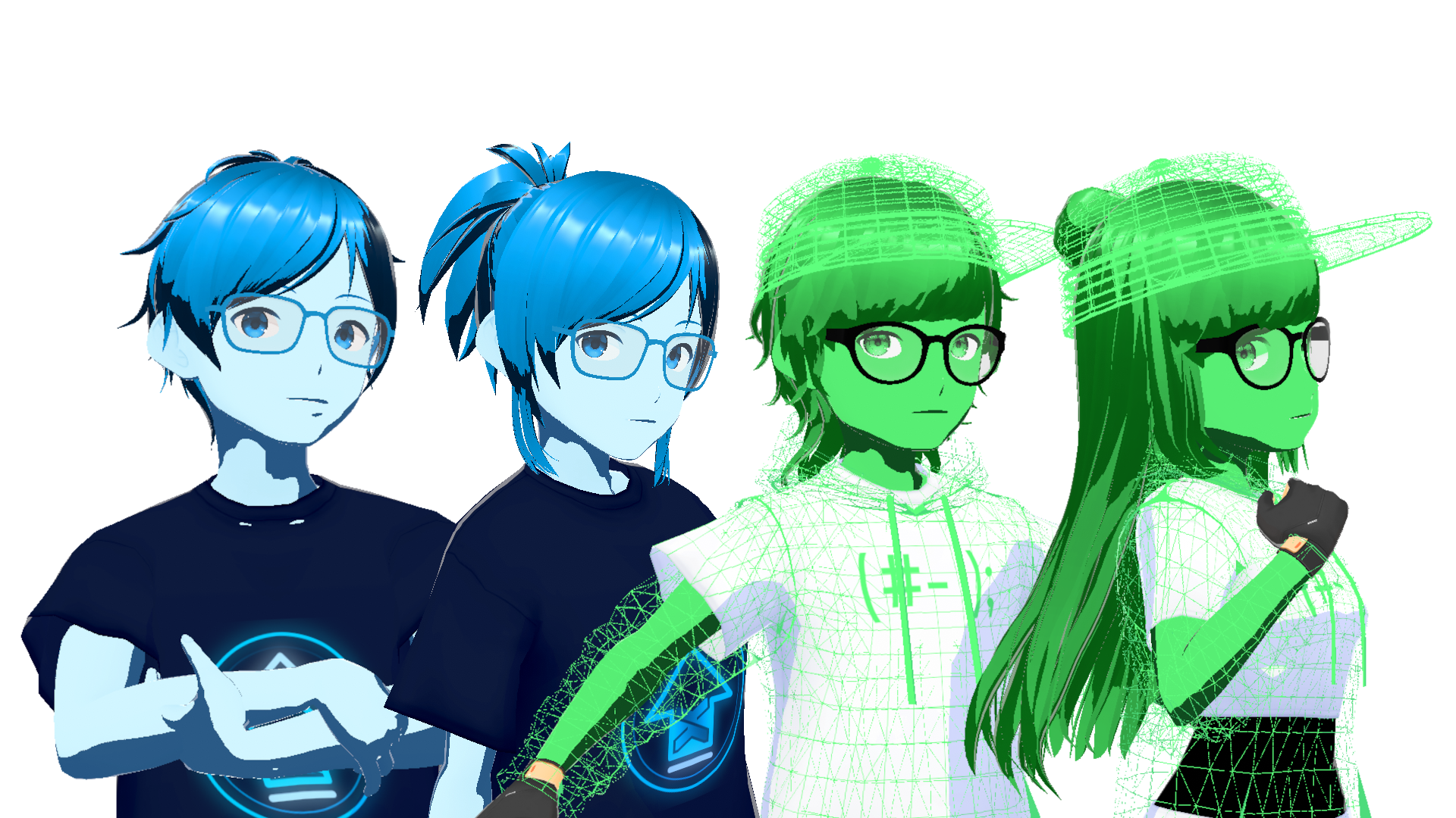 the VTuber models of ourselves!